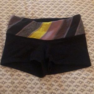 reversible lululemon spendex/running shorts
